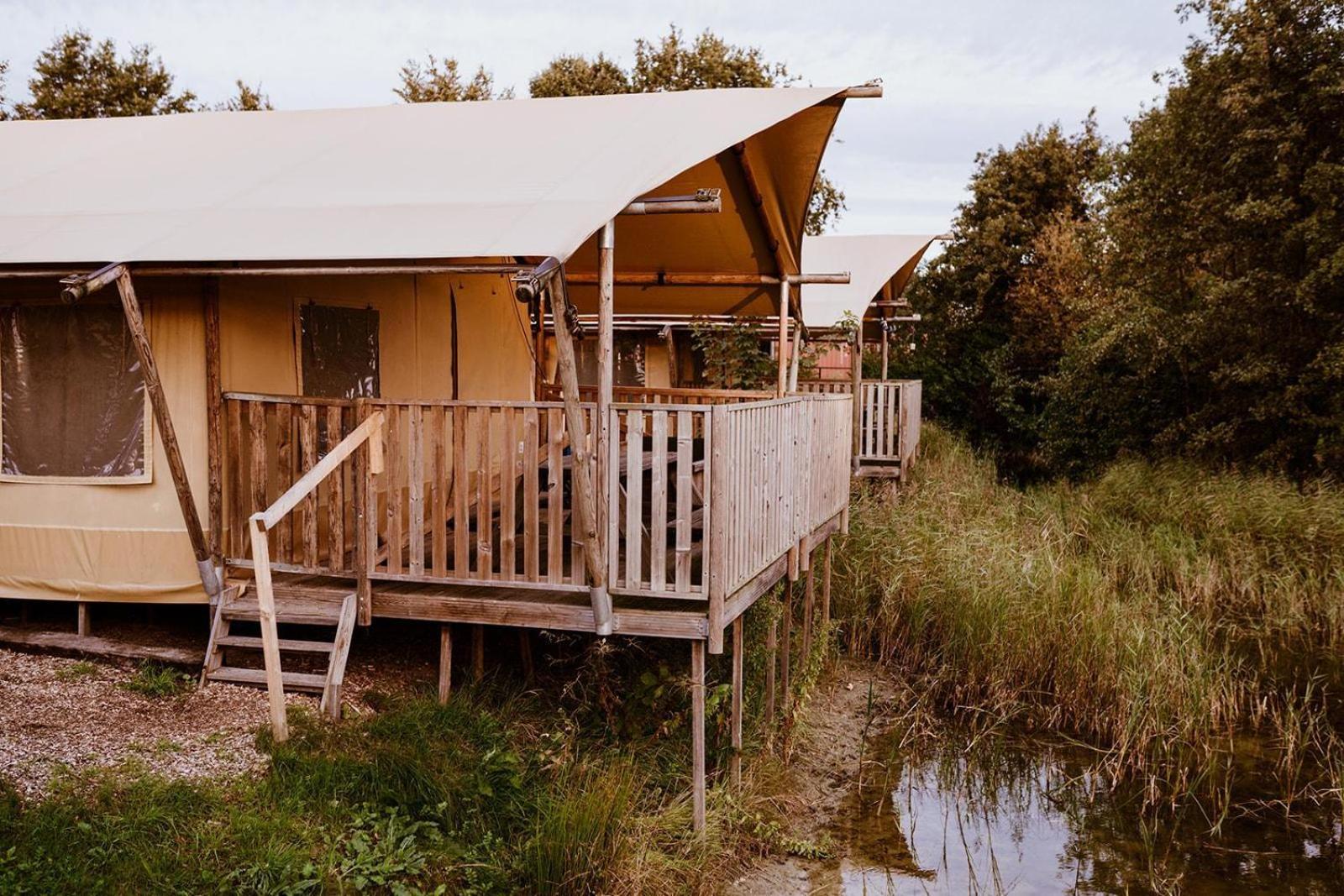 Luxe Glamping Tent Bant Bilik gambar
